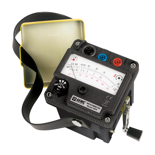 [2126.52] Model 6503 Megohmmeter, Hand-Cranked, 250V/500V/1000V