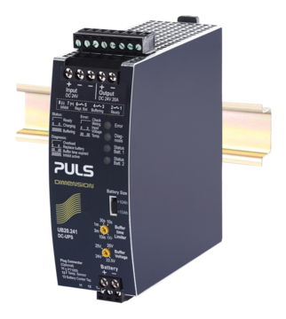[UB20.241] PULS DC-UPS Controller, 24VDC, 20A, for 3.9-150Ah Batteries