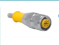 [U0888-43] Turck Actuator and Sensor Cordset, Connection Cordset (RK 4.4T-3/S618)