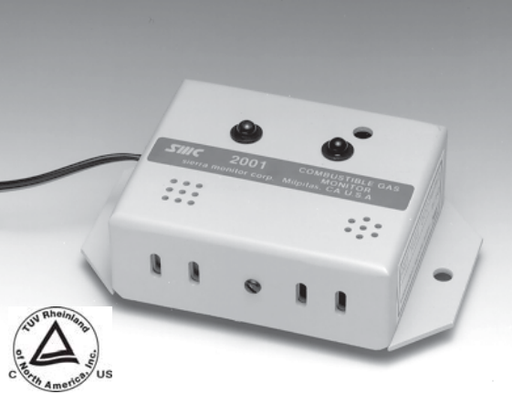 [2003-00] Solid State Gas Monitor / Detector, Set 50 ppm Hydrogen Sulfide (H2S)