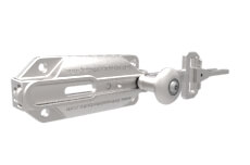 [S40SA2S6AKL21ST401X001] Tongue Operated Gate Switch;  24" Chain attached to Side Actuator Tongue
