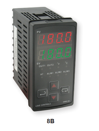 [8B-53] DWYER TEMPERATURE/PROCESS LOOP CONTROLLER, UNIVERSAL INPUT DUAL CONTROL OUTPUT RS-485 COMMUNICATION 1/8DIN 100-240VAC