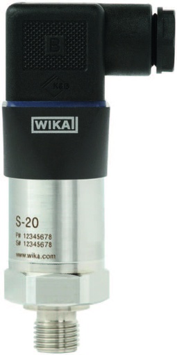 [52375412] Wika S-20 Pressure Transmitter, 0-2000PSI, 4-20mA, 1/2"NPT PROCESS THREADS