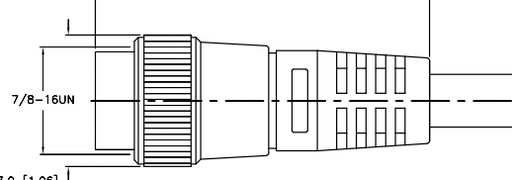 [U5420] Turck Actuator and Sensor Cordset, Extension Cordset (RYM RKM 46-1M)