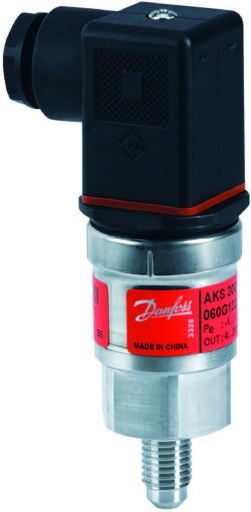 [060G6372] DANFOSS MODEL AKS 3000 PRESSURE TRANSDUCER -1 TO 10 KG/CM2, 4/20MADC O/P