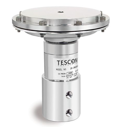 [26-2064D14A270] Tescom Pressure Reducing Regulator, External load, 1/4" SEA ports, Cv=0.06, 15-2500 PSI outlet pressure