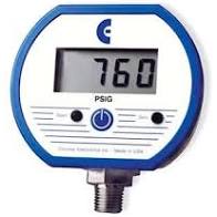 [DPG2000BBL5000PSIG-D4-10-TP-HA] CECOMP Intrinsically Safe Digital Pressure Gauges, 10 Minute Auto Shutoff Time, Top Port, High Accuracy +/- 0.1% FS