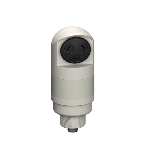 [28203] TL50H Tower Light, Gray Housing: 1-Color Sealed Loud Audible Indicator (TL50HYALSCQ)