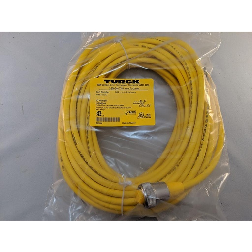 [U5124-0] Turck Actuator and Sensor Cordset, Connection Cable (RKM 56-5M)