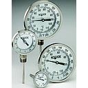 [30-310-025-20/240-F/C-SL] NOSHOK BI-METAL INDUSTRIAL TYPE THERMOMETER WITH EXTERNAL RESET 3" DIAL, 2.5" STEM LENGTH, 20/240 F&C, SILICONE FILL, BACK CONNECTED