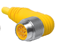 [100024466] Turck Actuator and Sensor Cordset, Connection Cable (WKM 6B6-4M/S90)