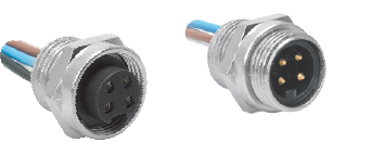 [U5504-05] Turck Actuator and Sensor Receptacle, Front Mount (RKF 46-1M/NPT)