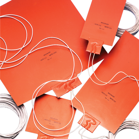 [010100C1-A00CE] Watlow Flexible Silicone Rubber Heater, Wirewound Element, 120V, 50 Watts