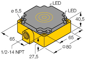 [16238010] Turck  (NI75U-CP80-AP6X2-H1141/S1751)