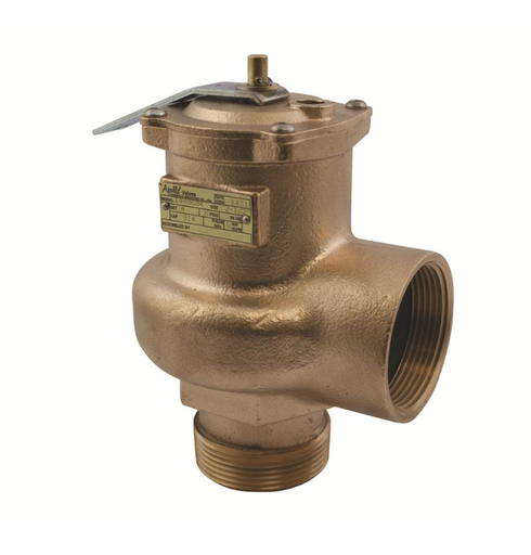 [1440504] APOLLO 2" PRESSURE RELIEF VALVE SET AT 4PSI, BRNZE BODY