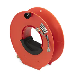 [QSQS-HOS-50FT] RALSTON Quick-test 6900 psi hose, S.S. hose ends, 50 ft (15.2 m) long (with hose reel)