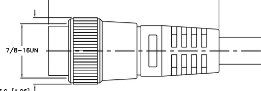 [U5420-1] Turck Actuator and Sensor Cordset, Extension Cordset (RYM RKM 46-2M)