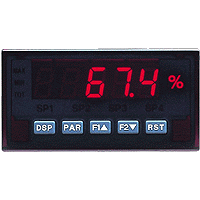 [PAXDP010] PAX Series Dual Process Input Meter, Red Display, DC Powered
