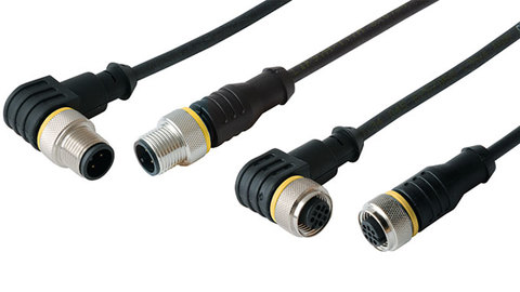 [100033379] Turck Hazardous Location Cordset, Connection Cordset (P-X-RKVZ 101-1189XL-110M)