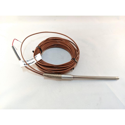 [AFJC0TA025V4030] Watlow MIInsulated Sensor, Type K, 0.25" Diameter 304SS Sheath, 2.625" Length, 36" Lead, Ungrounded