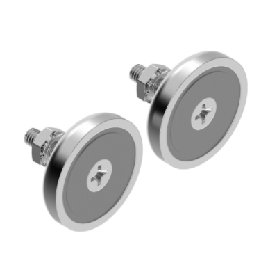 [808851] 80 LB Pull Rare Earth Magnetic Mounts (BWA-BK-020)