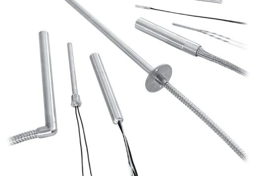 [2213-9187] Watlow Firerod Heater 1/4"Diameter 5.25"Length,120V/300W,Incoloy 800,W/74"Leads