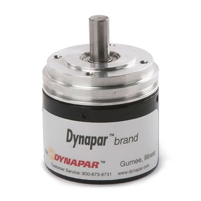 [E14100000204] Dynapar Encoder, Bidirectional, 1000 PPR, 1/4” Shaft Sealed Bearing, Single Ended, 5 Vdc, 15FT Cable