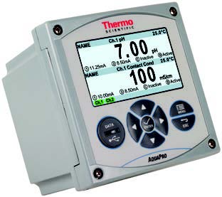 [AP8XXXJ] Thermo Orion AquaPro Intelligent Multi-Input Transmitter w/Pre-Installed Sensing Card for Digital Datastick Sensors, 24 V, 0.4A max