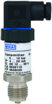[8636176] Wika S-10 SERIES PRESSURE TRANSMITTER, 0-100PSI, 0-10VDC 3-WIRE, 1/4"NPT