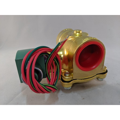 [8210D032DC24V] SOLENOID VALVE 2W NO BRASS BODY 1 1/2" NPT 24VDC