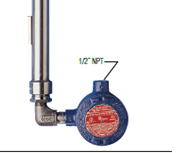[826055] SURESITE REPLACEMENT HIGH TEMPERATURE TRANSMITTER, 34", 4-20MA SIGNAL