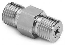 [QTHA-HHSU] Male Quick-test x male Quick-test hose union, SS