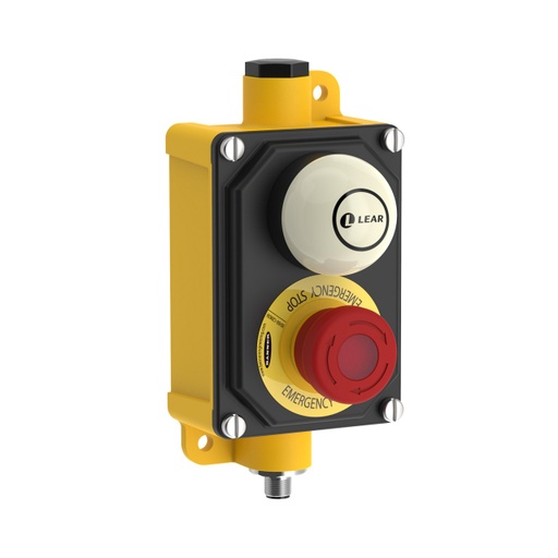 [87382] E-Stop Button Metal 2Nc 1No Legend (SSA-EBM-12EB1Q12K50T)