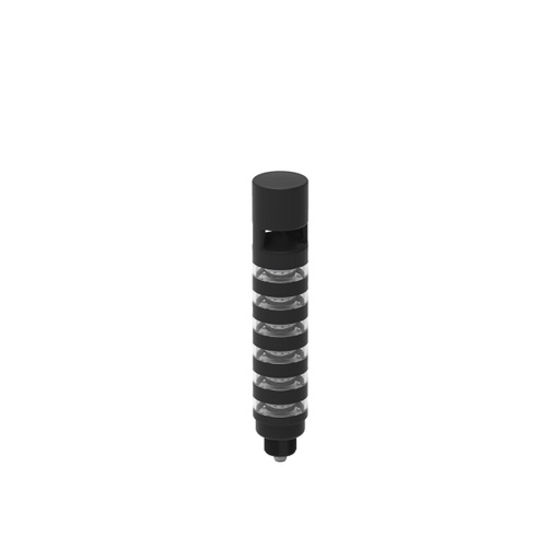[807987] Tl50 Pro Tower Light With Omnidirectional Audible, Beacon Black Housing: 6 Lighted Segments (TL50PBL6AOSQ)