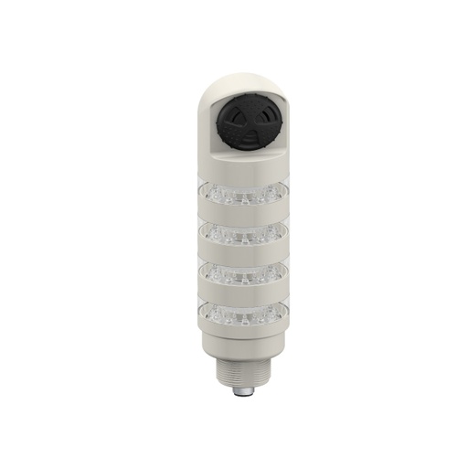 [809298] Tl50 Pro Tower Light With Sealed Loud Audible, Beacon, Gray Housing: 4 Lighted Segments (TL50PBL4ALSCQ)