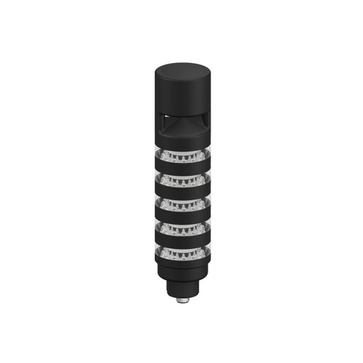 [809769] Tl50 Pro Tower Light With Sealed Omin-Directional Audible W/ Intensity Adjust, Beacon Black Housing: 5 Lighted Segments (TL50PBL5AOSIQP)