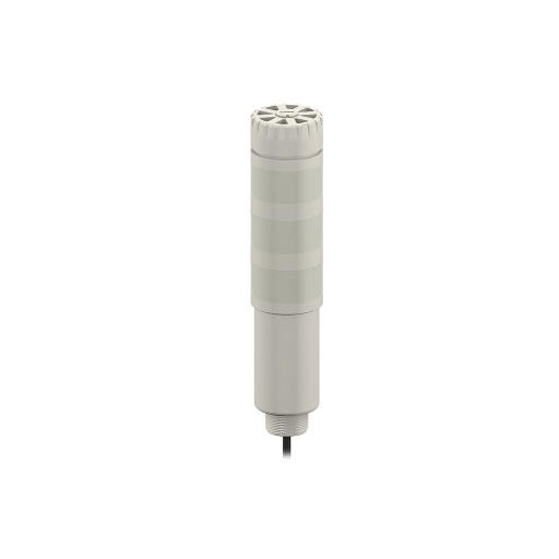 [33081] TL50H Tower Light, Gray Housing: 3-Color Audible Indicator (TL50HZGYRAC)