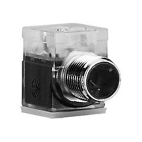 [R412009553] AVENTICS CON-VP Series Adapter, Form C Valve Plug to M12 Connector, 24V DC, with LED Indicator