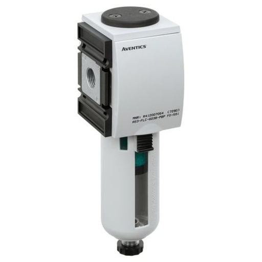 [R412007028] AVENTICS AS3-FLP Series Pre-Filter, Polycarbonate Reservoir, 1.5 to 16 bar, Fully Automatic, Open w/o Pressure, Compressed Air