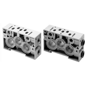 [1825504025] AVENTICS CD01-BP Series Intermediate Plate, Ø10x1 Side Ports