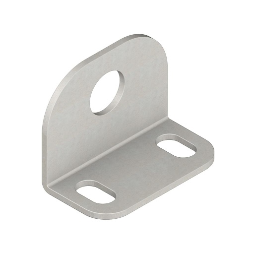 [53258] Bracket: Right-angle bracket for glass fiber optic with 5/16 in - 24 threaded tip (SMBF)
