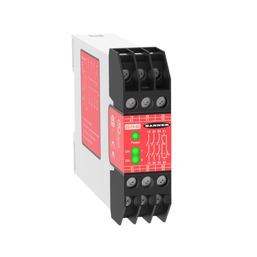 [55579] Safety Relay Module for E-Stop/Rope Pull/Interlock (ES-FA-6G)
