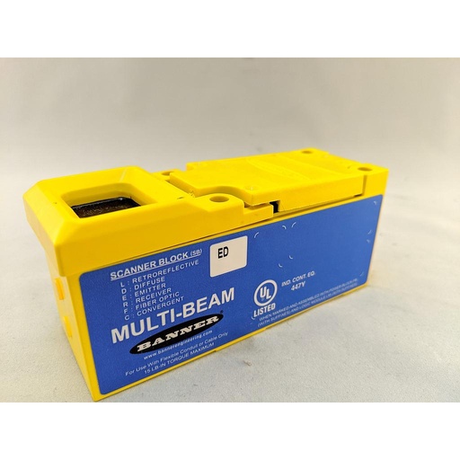 [16442] SBED - MULTI-BEAM 3- and 4-Wire Opposed Mode Scanner Block