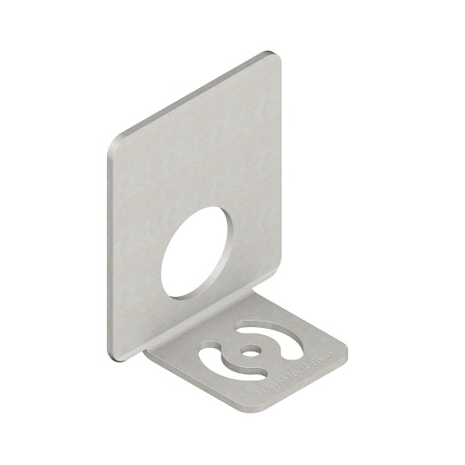 [77144] Bracket: Right-angle SMBAMS series with 70 x 40 mm space for label (SMBAMS30RLJ)
