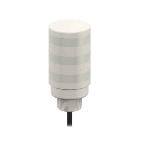 [803122] Compact Tower Light: Gray Housing: 3-Color Indicator (TL50CGYRC)