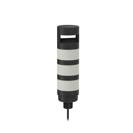 [803190] TL70 Tower Light, Black Housing: 3-Color Loud Audible Indicator (TL70RYGAL)