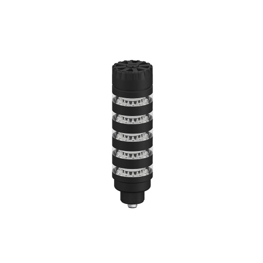 [804972] TL50 Pro Tower Light with IO-Link Audible, Beacon Black Housing: 5-Segment (TL50BL5AKQ)