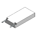 [2280-9246] Watlow Ceramic Fiber Heater, Rectangular