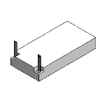 [2281-1732] Watlow Ceramic Fiber Heater, Rectangular