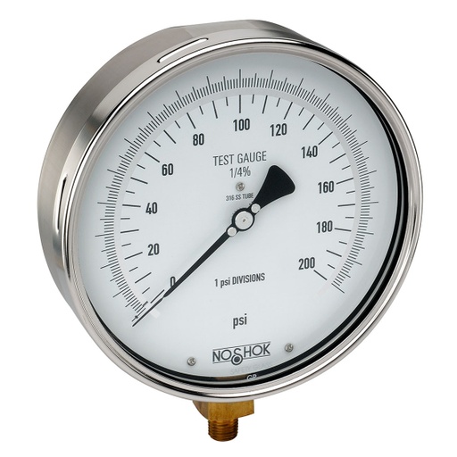 [60-800-60-psi] 800 Series Precision Test Pressure Gauge, 0 psi to 60 psi
